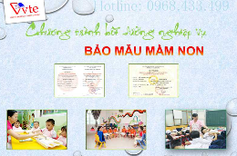 Bảo mẫu mầm non